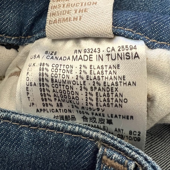 Diesel Louvely Stretch Jeans Wash‎ 008C2 Women's Size W24xL32 Vintage NWT - Picture 11 of 16